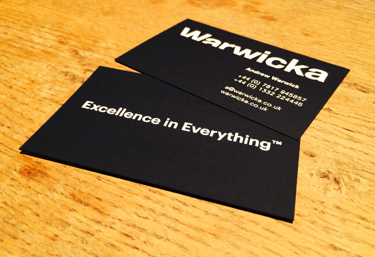 Warwicka - Stationary - Business Cards