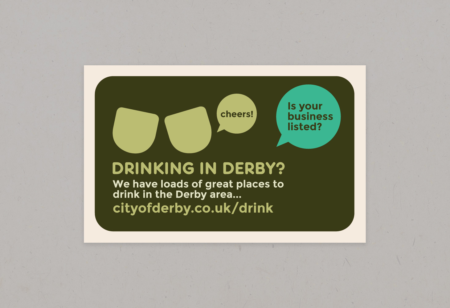 City of Derby - Advertising - Drink