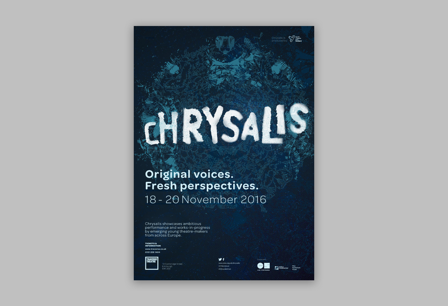 Chrysalis Festival 2016 - Branding - Poster
