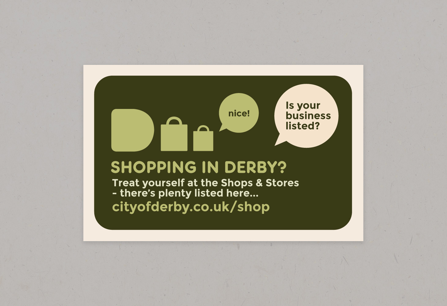 City of Derby - Advertising - Shop
