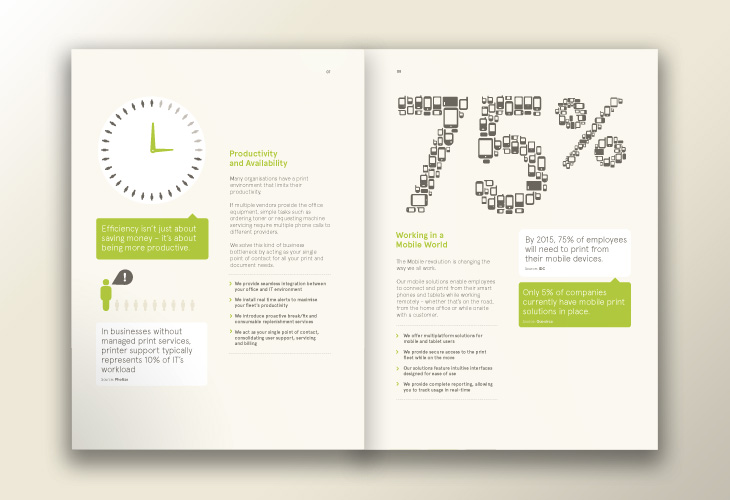 Ethos - Documents - Brochure - More layout, Infographics and diagrams