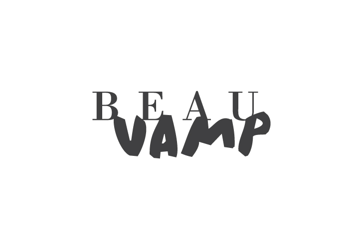 BeauVamp - Identity - Logomark on white