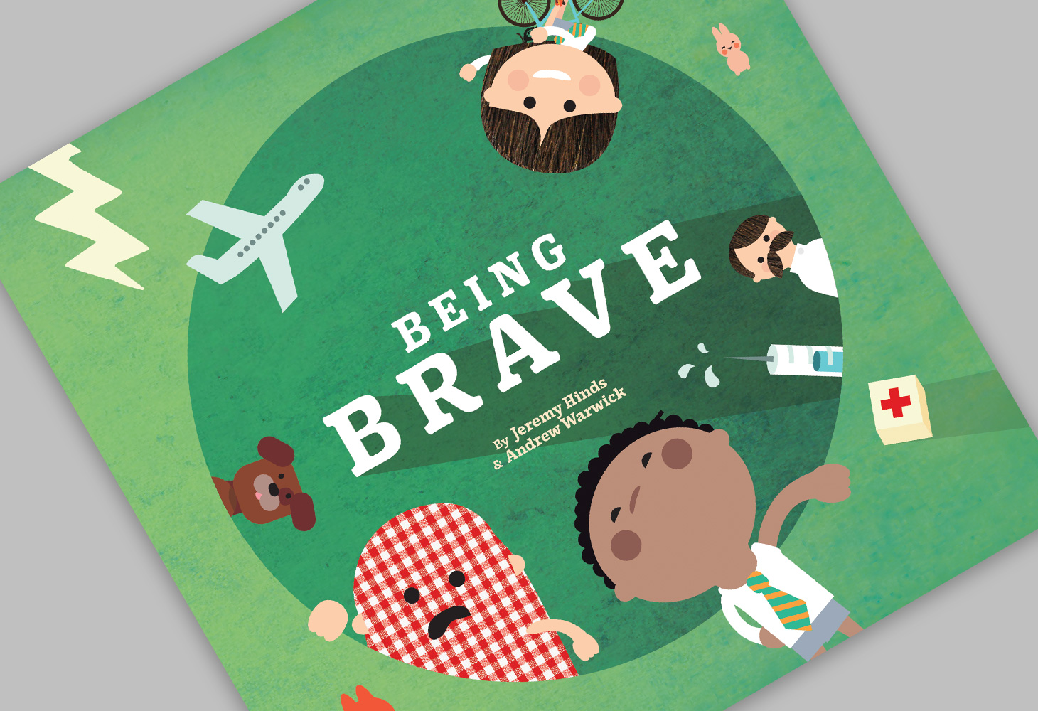 Being Brave - Book - Cover zoom