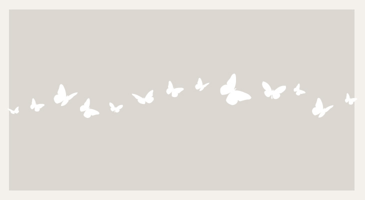 Evolve Counselling - Identity - Butterflies Illustration