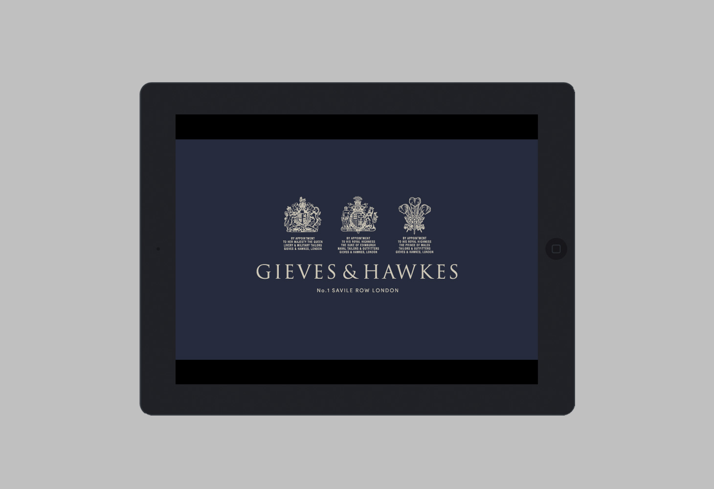 Gieves & Hawkes - Application