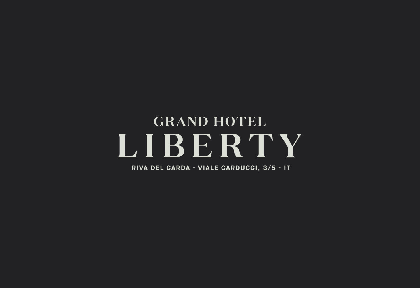 Grand Hotel Liberty — Logotype