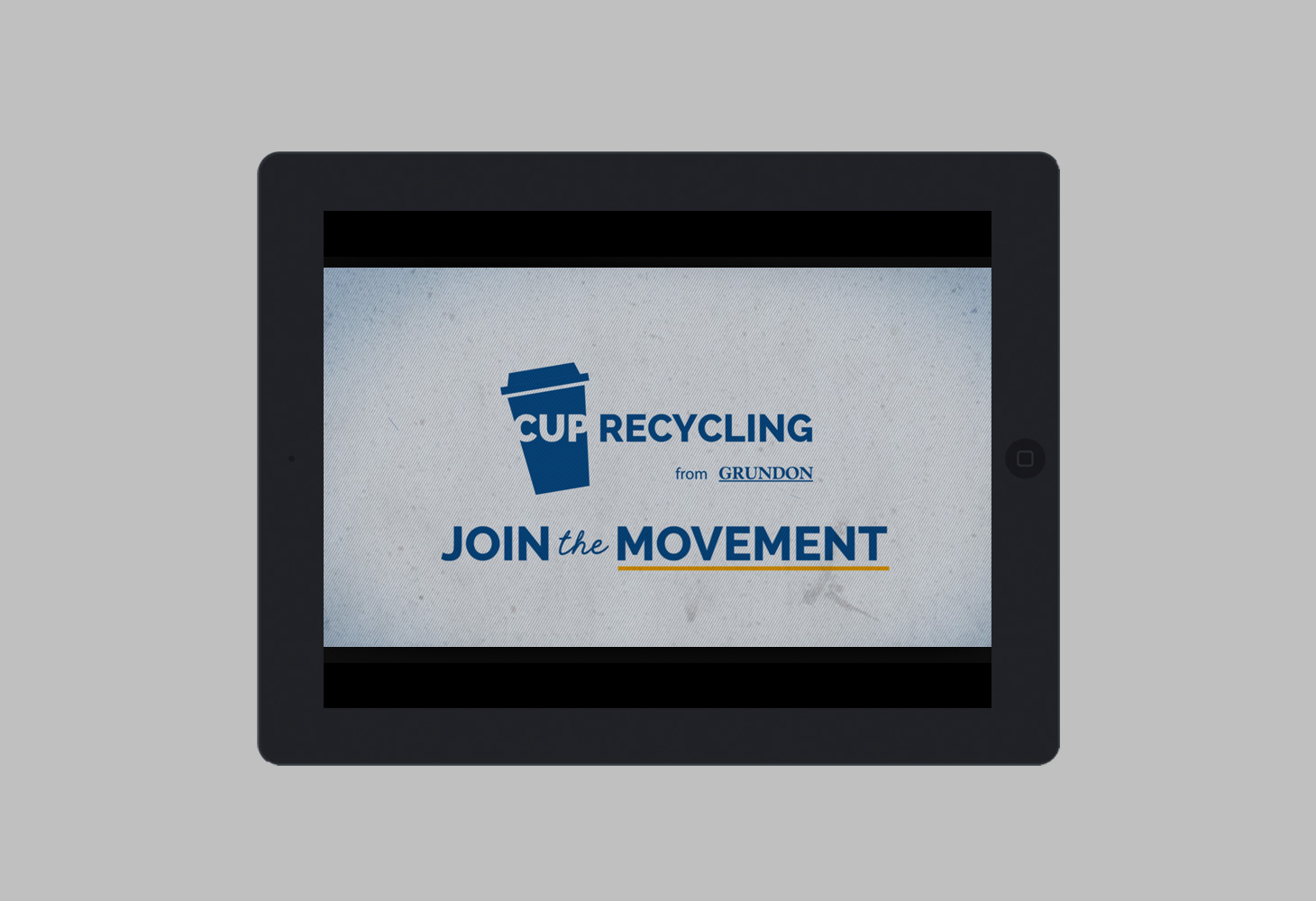 Grundon - Recycling Cups - Join the movement
