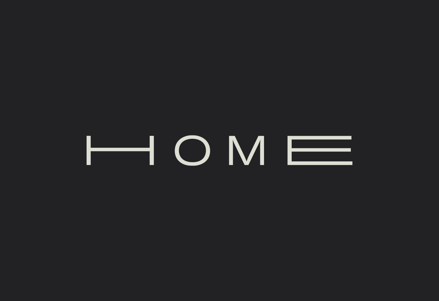 Home — Logotype — isolated