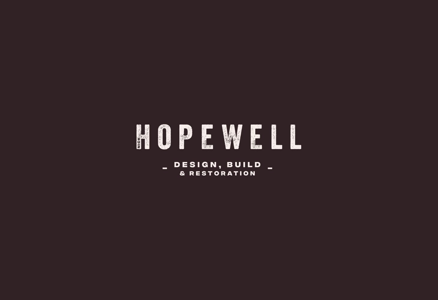 Hopewell - Logomark - detail