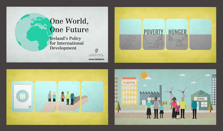 Irish Aid - One World, One Future - Animation - Key scenes