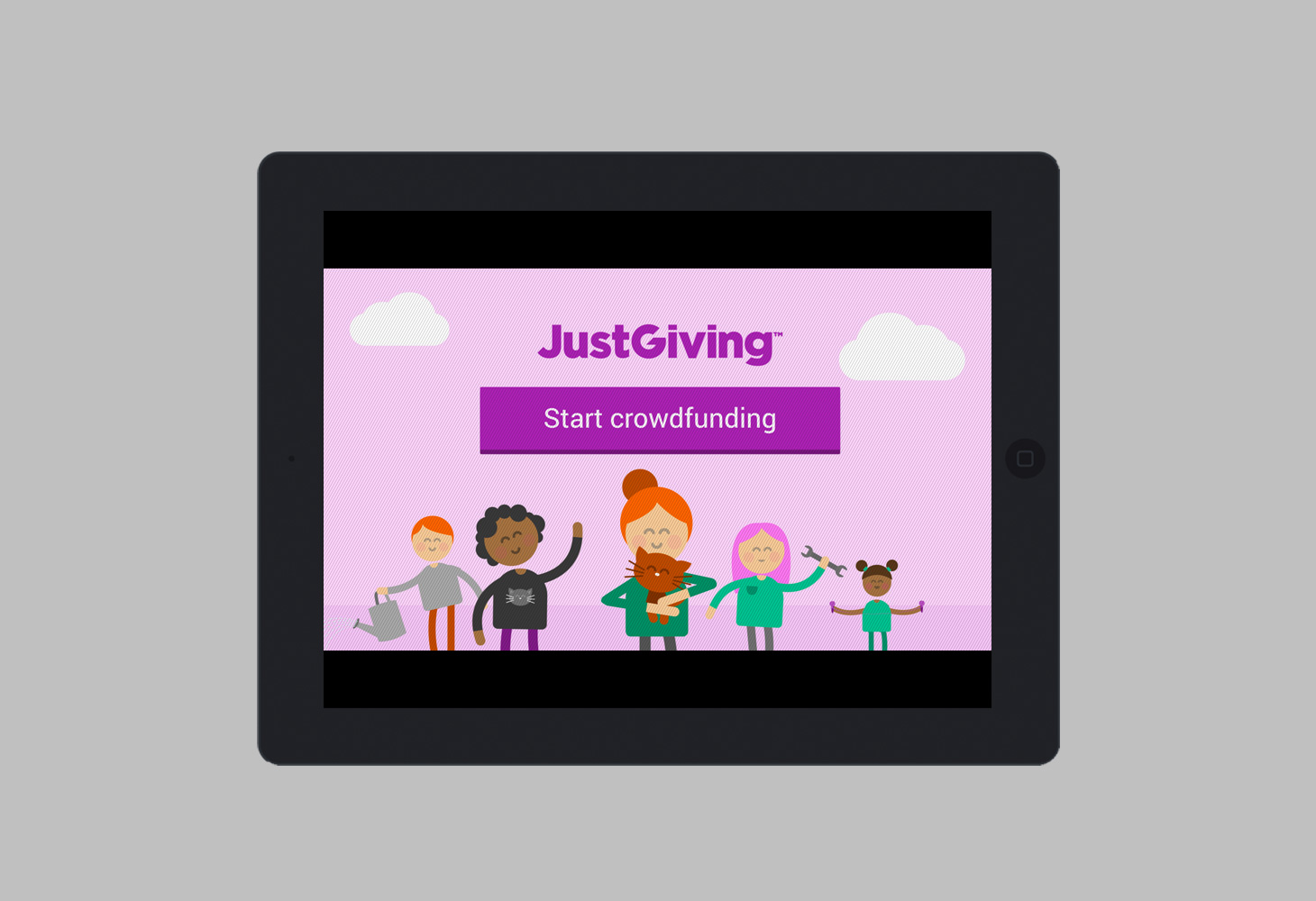 Just Giving - Animation - Pyramid