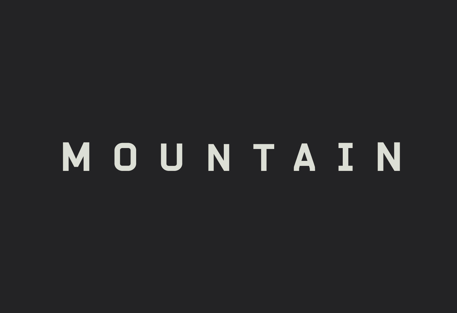 Mountain - Branding - Logotype