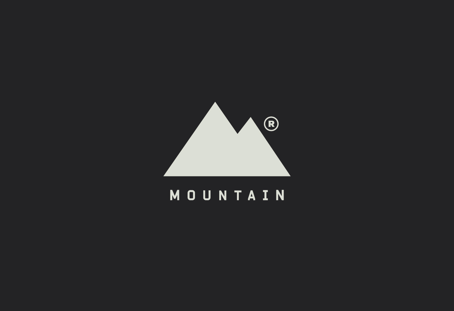 Mountain - Branding - Logomark and type