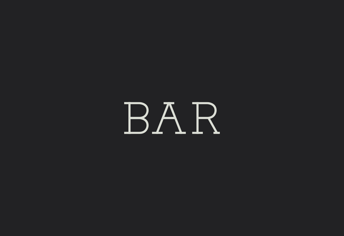 The Palfrey - Typeface - The Bar