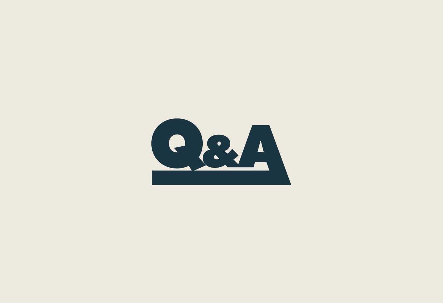Q and A - Logotype