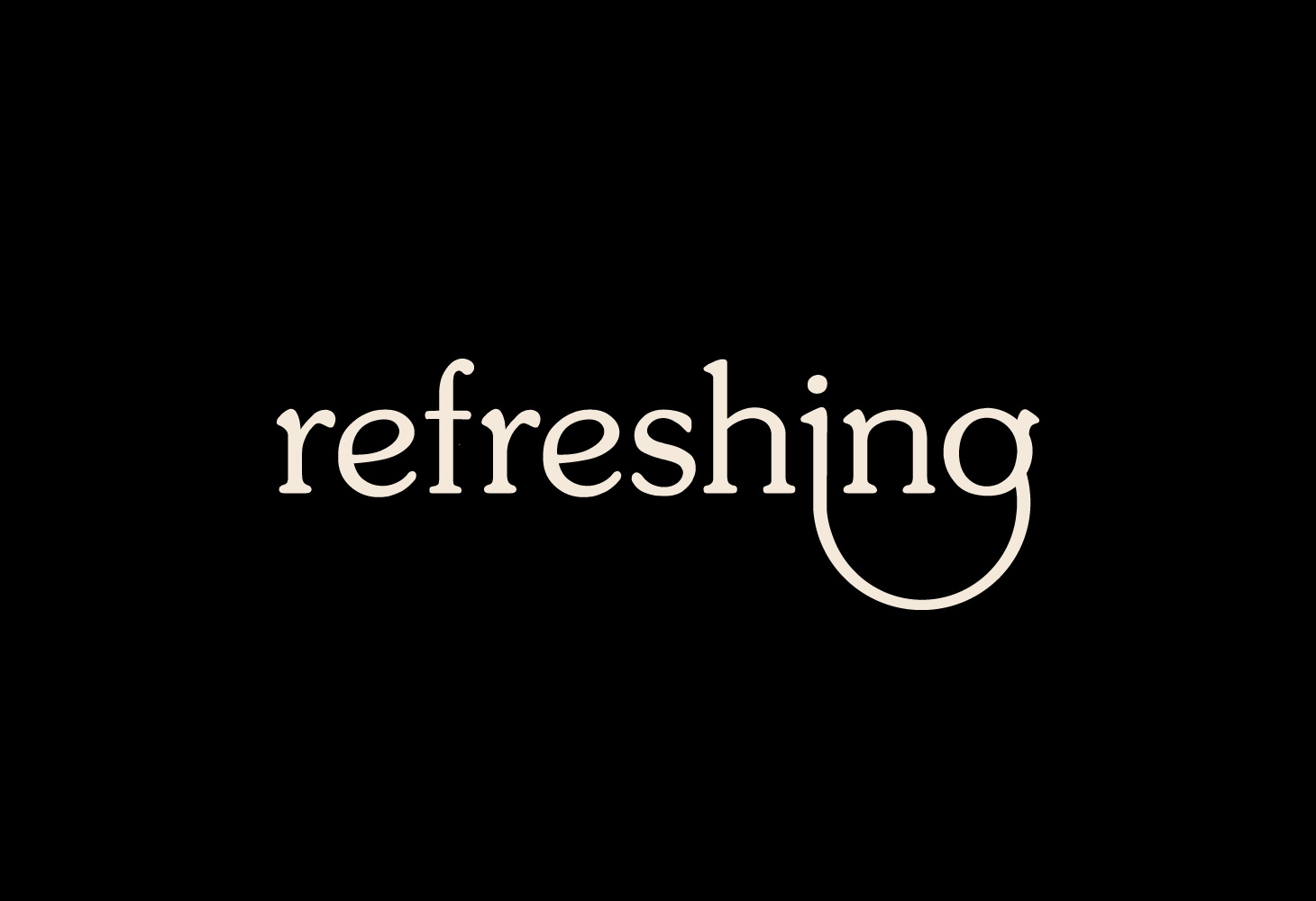 Refreshing - Logotype