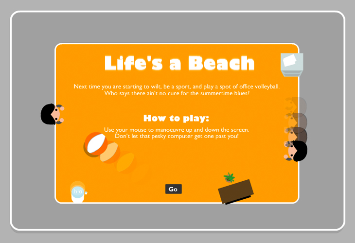 TNT - Beach Ball Flash Game - Splash