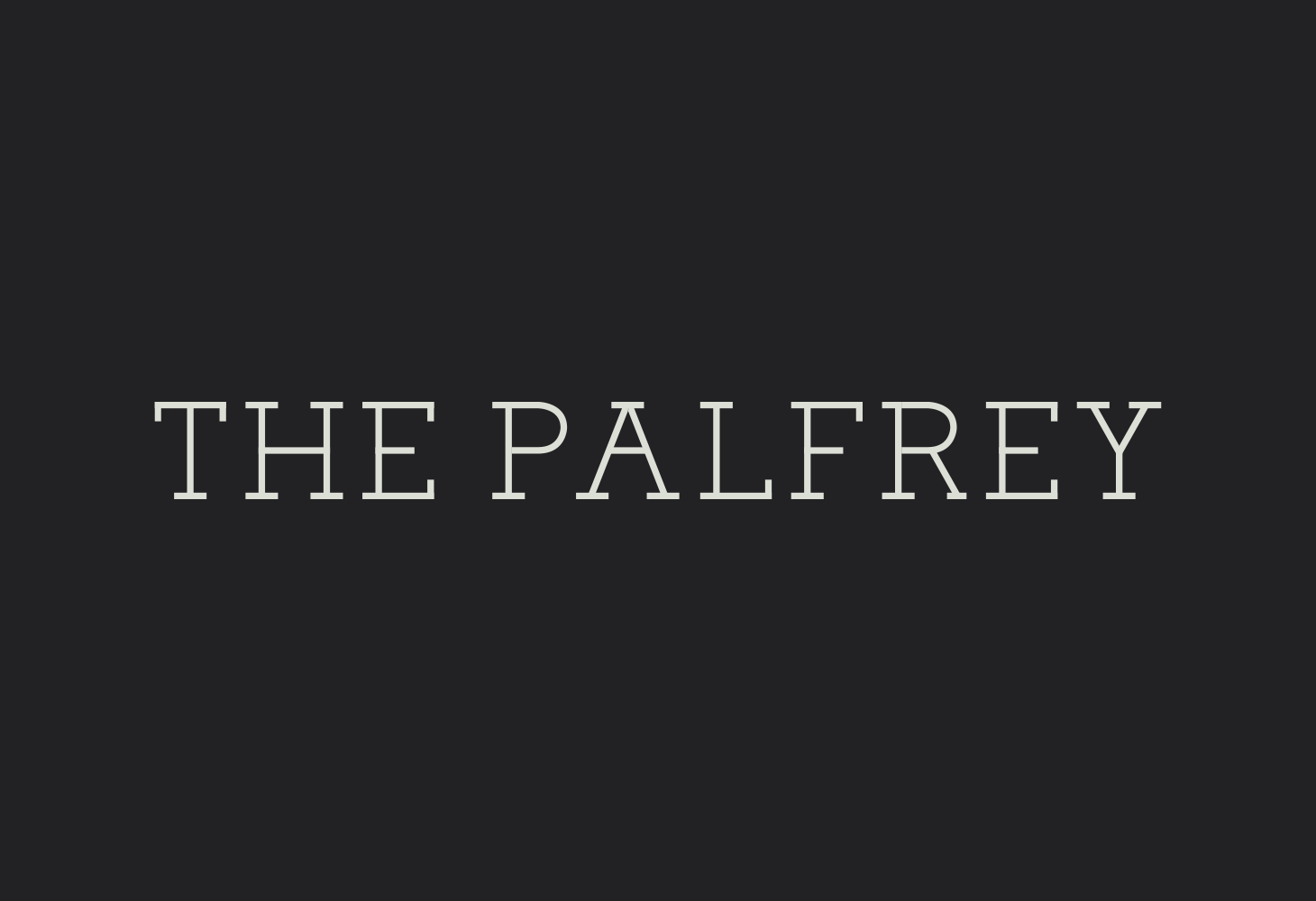 The Palfrey - Logotype