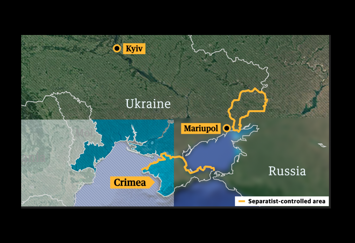 Ukraine Russia — The Guardian - Crimea and Mariupol