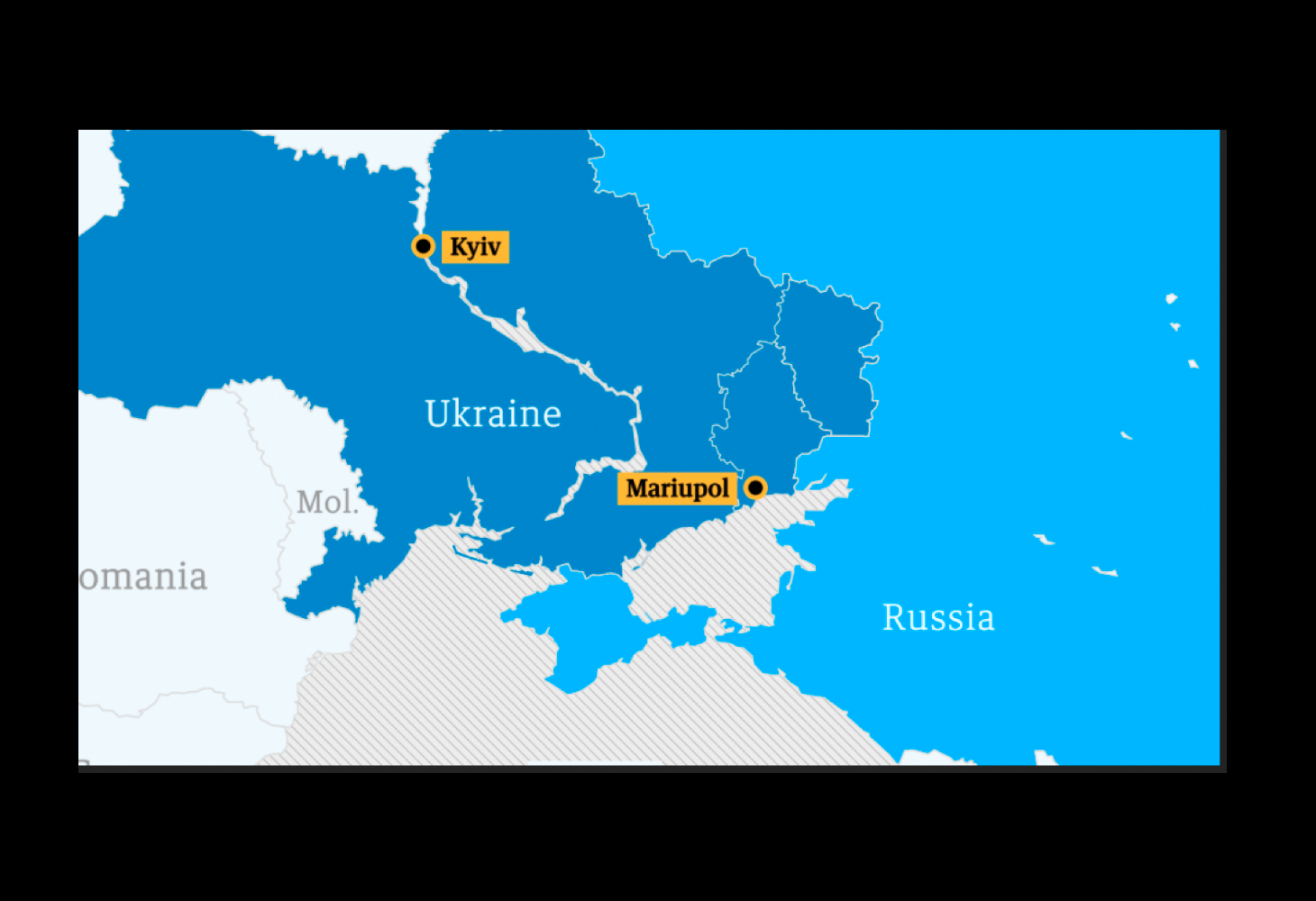 Ukraine Russia — The Guardian - Kiev and Mariupol