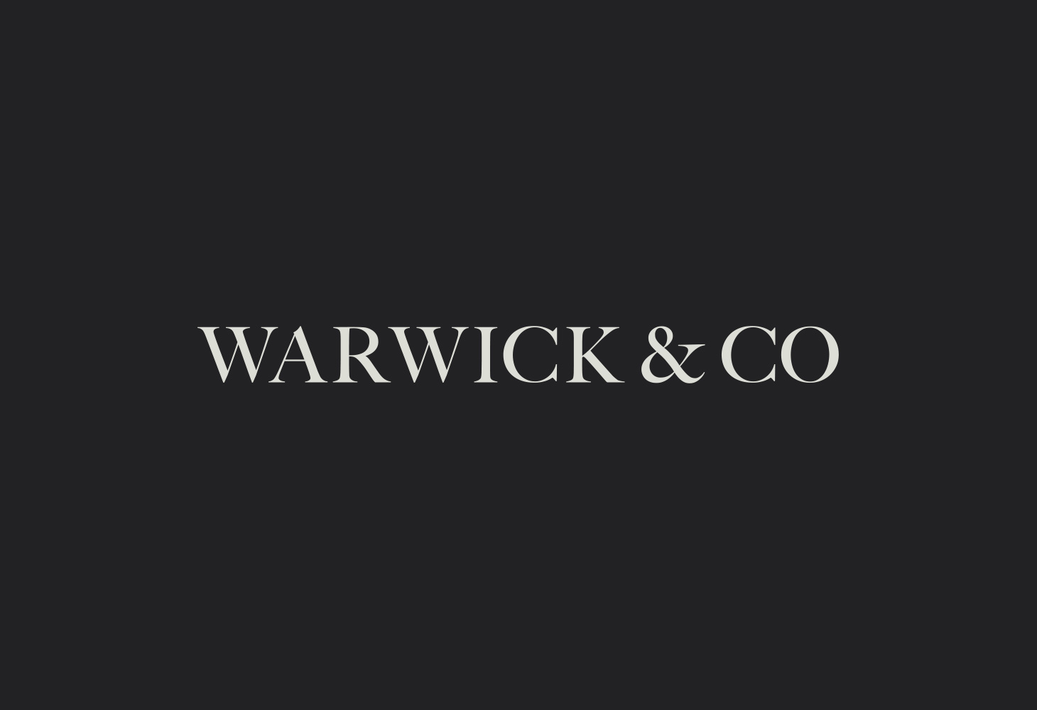 Warwick & Co - Logotype