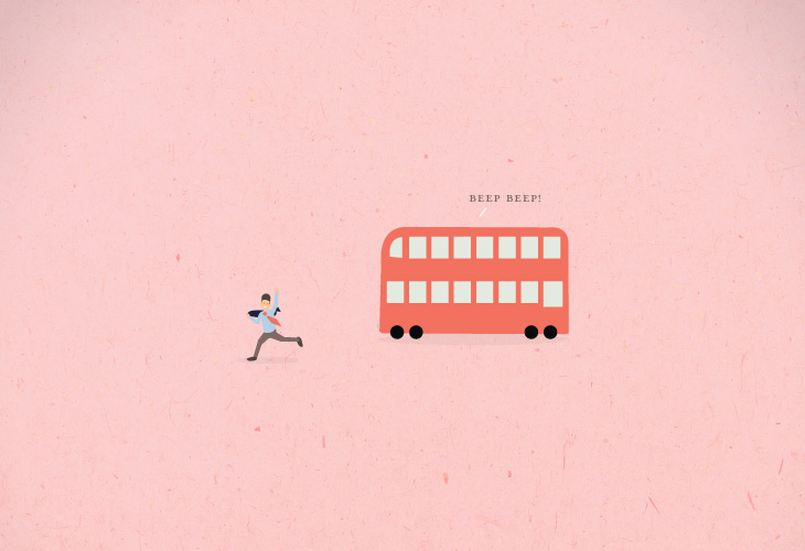 Ways of Working - Book - Illustration - Bus