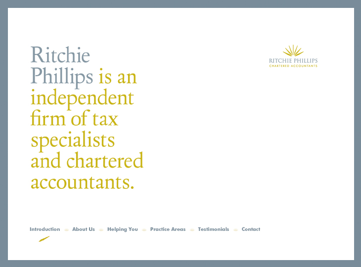Ritchie Philips - Website - Homepage